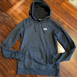 Gray North Face Hoodie, Size S/P